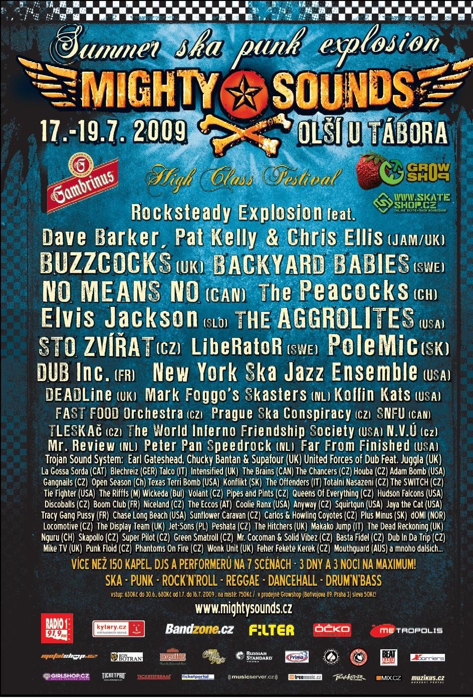 Plakát Mighty Sounds 2009
