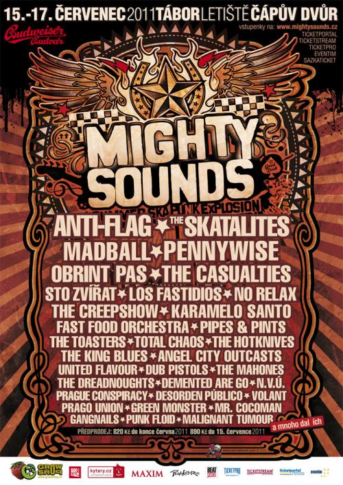 Plakát Mighty Sounds 2011