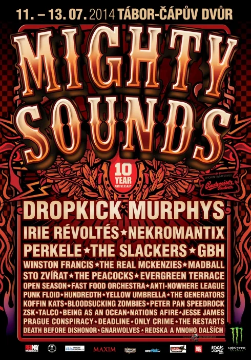 Plakát Mighty Sounds 2014