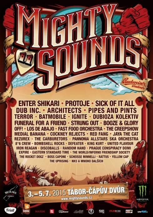 Plakát Mighty Sounds 2015