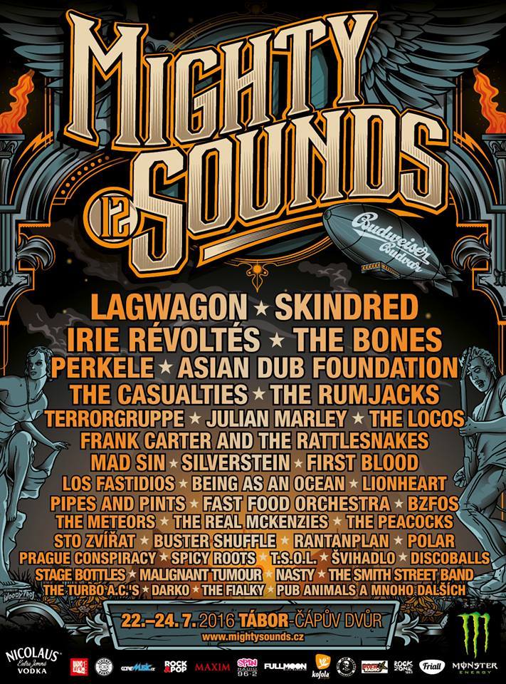 Plakát Mighty Sounds 2016
