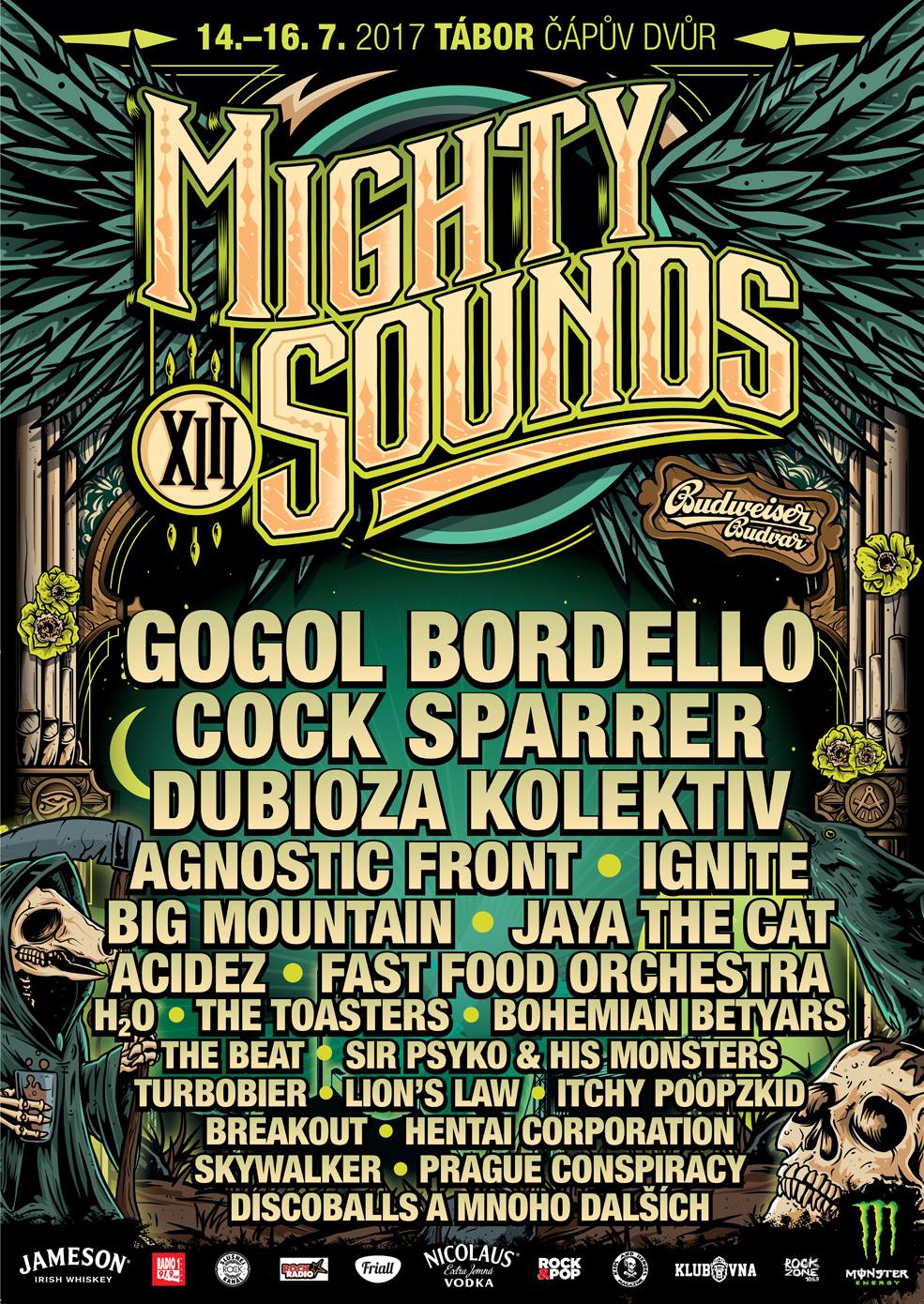 Plakát Mighty Sounds 2017