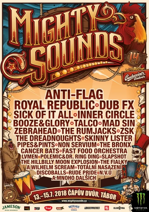 Plakát Mighty Sounds 2018