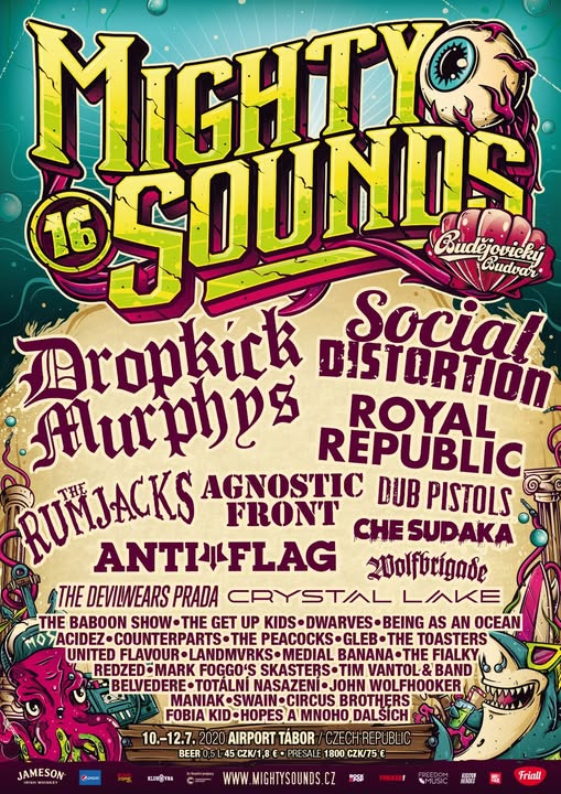 Plakát Mighty Sounds 2020