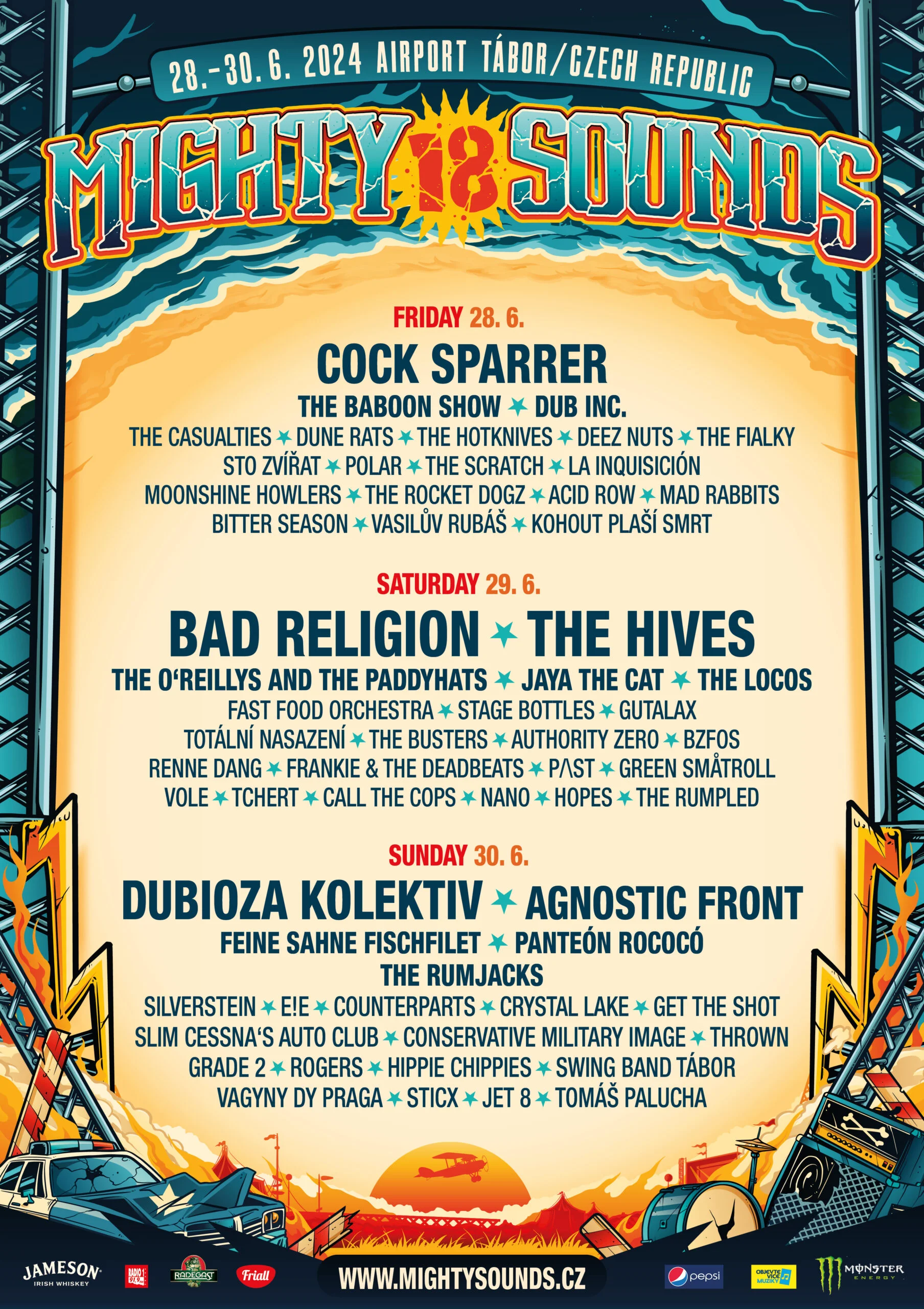 Plakát Mighty Sounds 2024